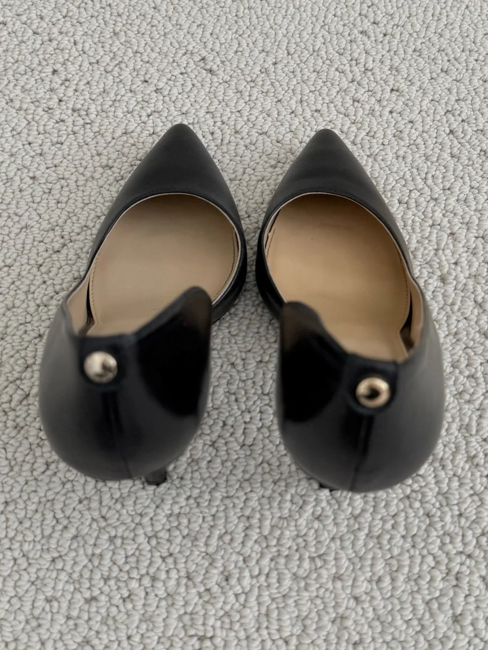 Michael Kors Black Leather Heels